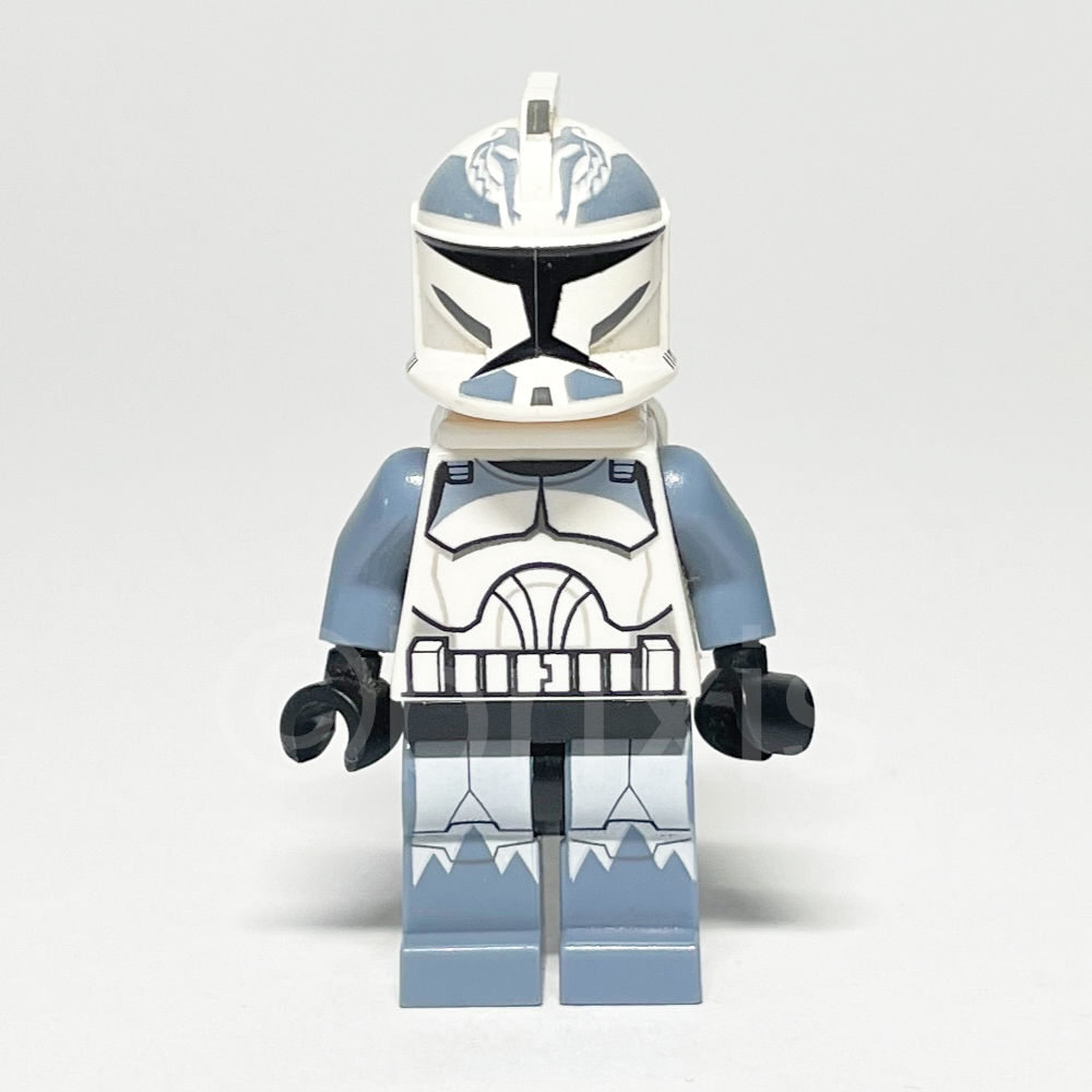 LEGO Star Wars Minifigur Clone Trooper (SW0331) gebraucht - LEGO Star Wars Clone Trooper Minifigure SW0331 LEGO Star Wars Minifigur Clone Trooper (SW0331) – Vorderansicht
