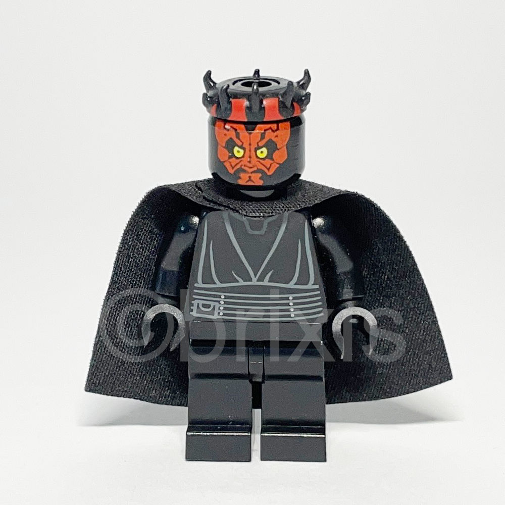 LEGO Star Wars Minifigur Darth Maul (SW0323) gebraucht - LEGO Star Wars Darth Maul Minifigure SW0323 LEGO Star Wars Minifigur Darth Maul (SW0323) – Vorderansicht