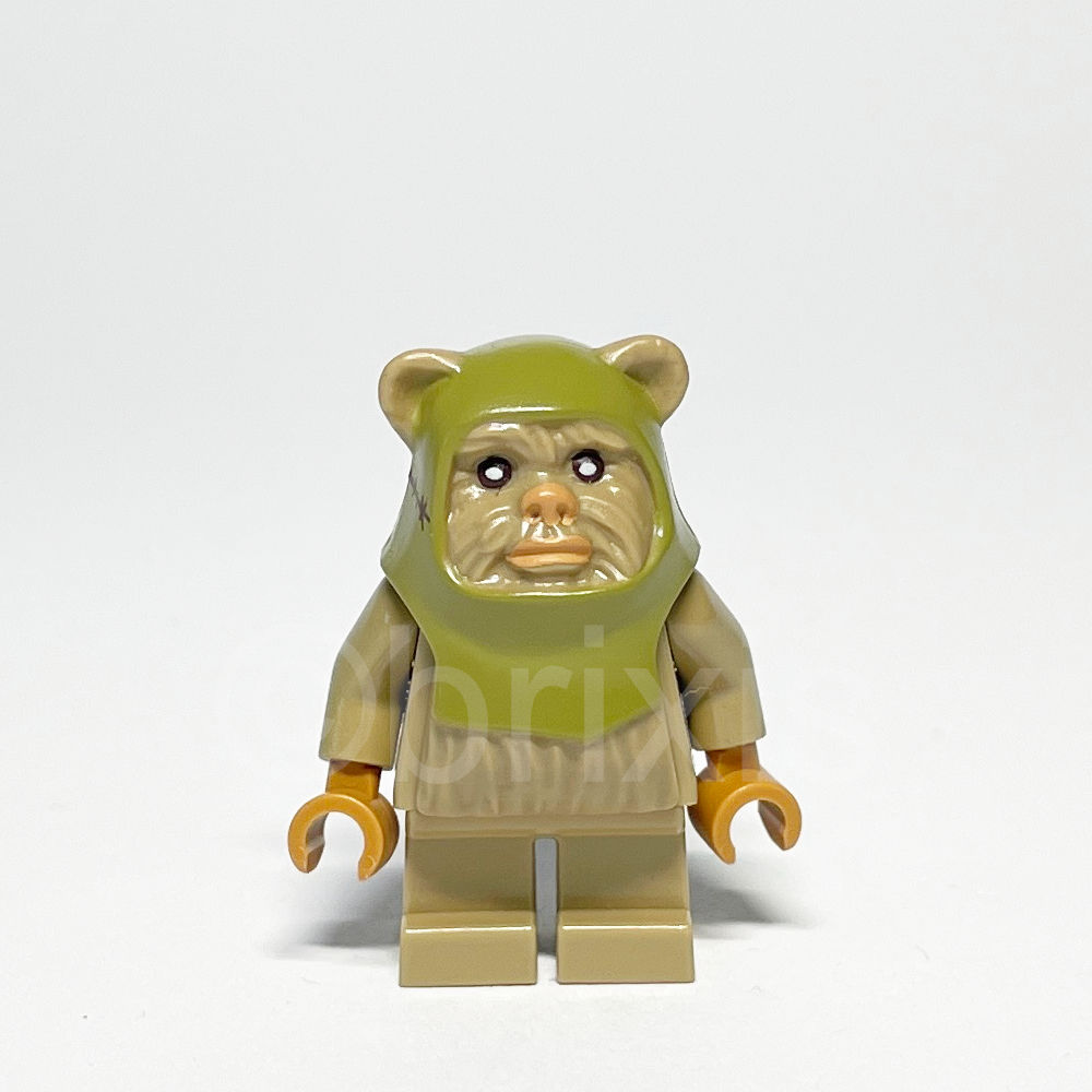LEGO Star Wars Minifigur Ewok Warrior (SW0508) gebraucht - LEGO Star Wars Ewok Warrior Minifigure SW0508 LEGO Star Wars Minifigur Ewok Warrior (SW0508) – Vorderansicht