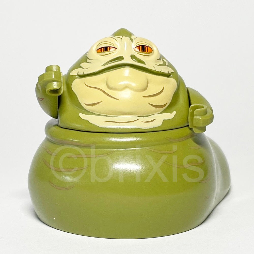 LEGO Star Wars Minifigur Jabba the Hutt (SW0402) gebraucht - LEGO Star Wars Jabba the Hutt Minifigure SW0402 LEGO Star Wars Minifigur Jabba the Hutt (SW0402) – Vorderansicht
