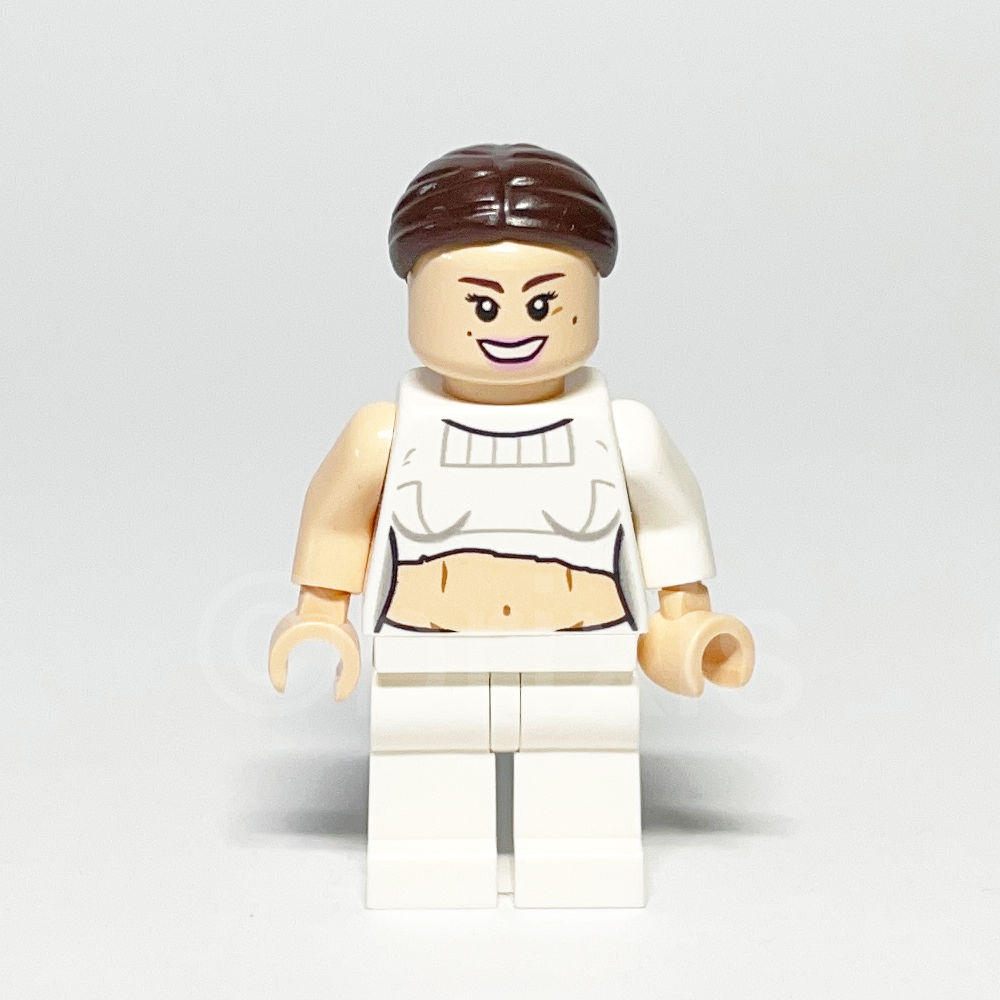 LEGO Star Wars Minifigur Padmé Amidala (SW0490) gebraucht - LEGO Star Wars Padme Amidala Minifigure SW0490 LEGO Star Wars Minifigur Padmé Amidala (SW0490) – Vorderansicht