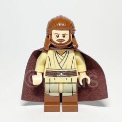 LEGO Star Wars Minifigur Qui-Gon Jinn (SW0593) – Vorderansicht
