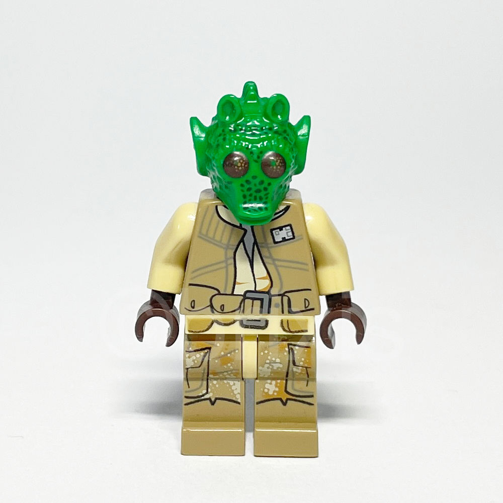LEGO Star Wars Minifigur Rodian Alliance Fighter (SW0687) gebraucht - LEGO Star Wars Rodian Alliance Fighter Minifigure SW0687 LEGO Star Wars Minifigur Rodian Alliance Fighter (SW0687) – Vorderansicht