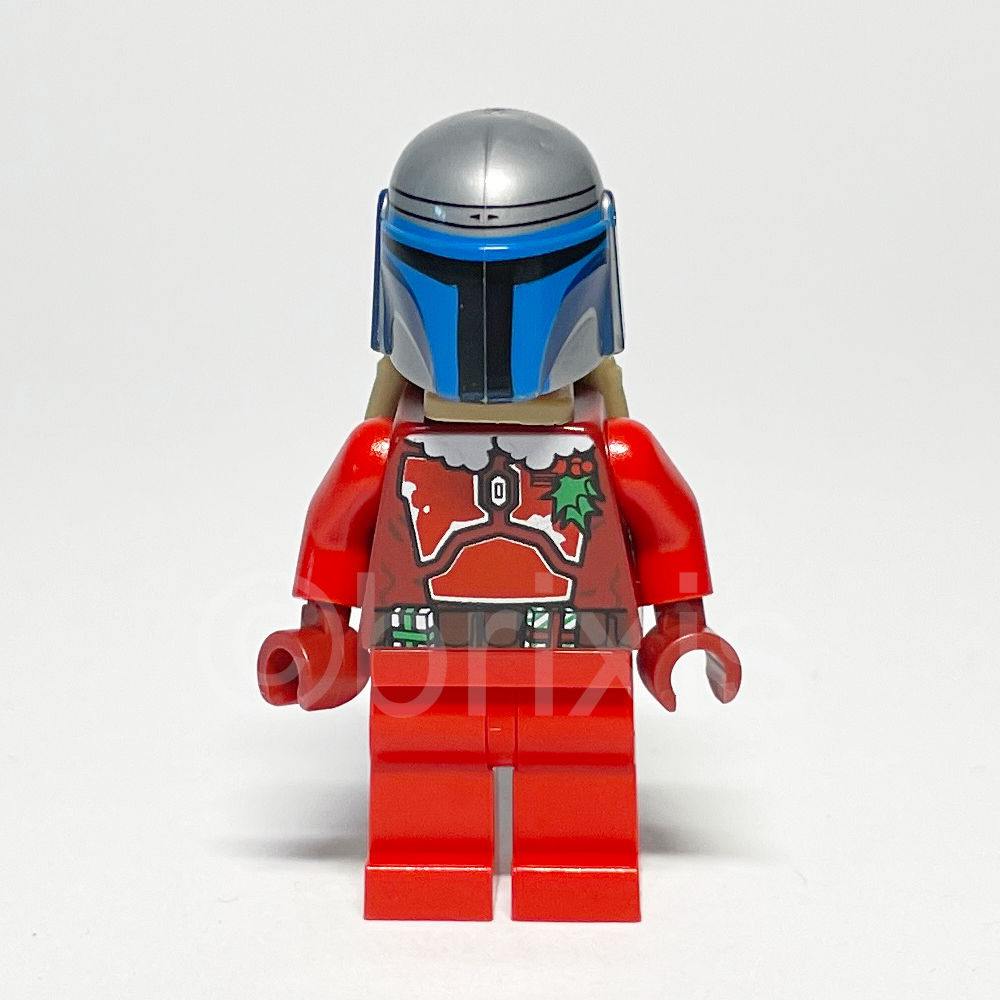 LEGO Star Wars Minifigur Santa Jango Fett (SW0506) gebraucht - LEGO Star Wars Santa Jango Fett Minifigure SW0506 LEGO Star Wars Minifigur Santa Jango Fett (SW0506) – Vorderansicht