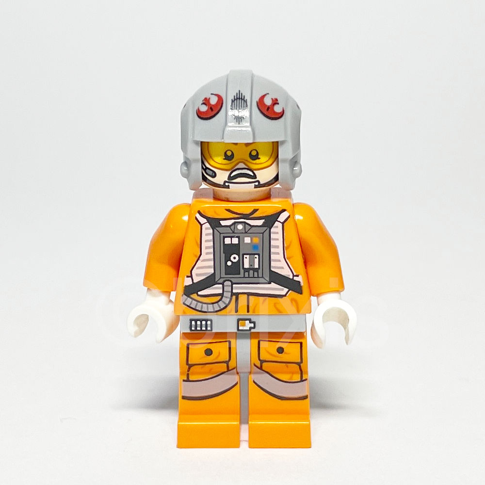 LEGO Star Wars Minifigur Snowspeeder Pilot (SW0607) gebraucht - LEGO Star Wars Snowspeeder Pilot Minifigure SW0607 LEGO Star Wars Minifigur Snowspeeder Pilot (SW0607) – Vorderansicht
