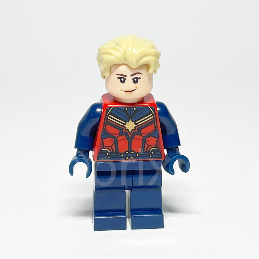 LEGO Super Heroes Minifigur Captain Marvel (SH0772) gebraucht - LEGO Super Heroes Captain Marvel Minifigure SH0772 LEGO Super Heroes Minifigur Captain Marvel (SH0772) – Vorderansicht