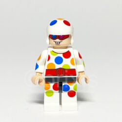 LEGO Super Heroes Minifigur Polka-Dot Man (SH0397) – Vorderansicht
