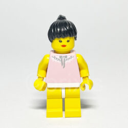 LEGO Town Gray and White Collar Minifigure PAR042