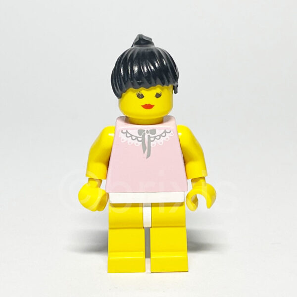 LEGO Town Gray and White Collar Minifigure PAR042
