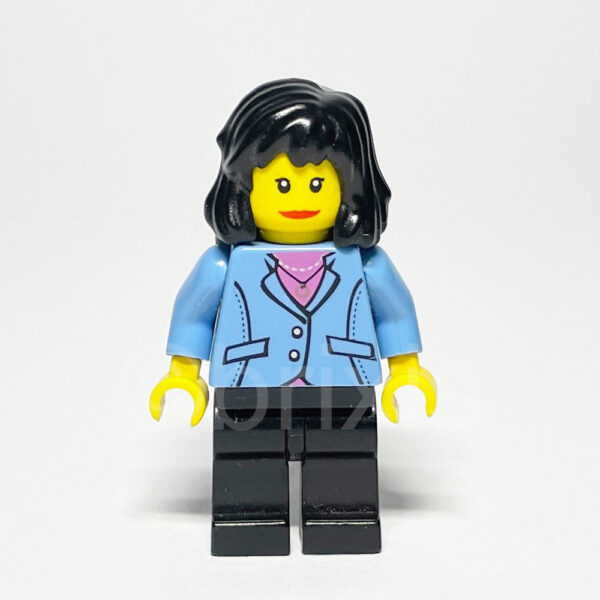 LEGO Town Medium Blue Jacket Minifigure GAME006