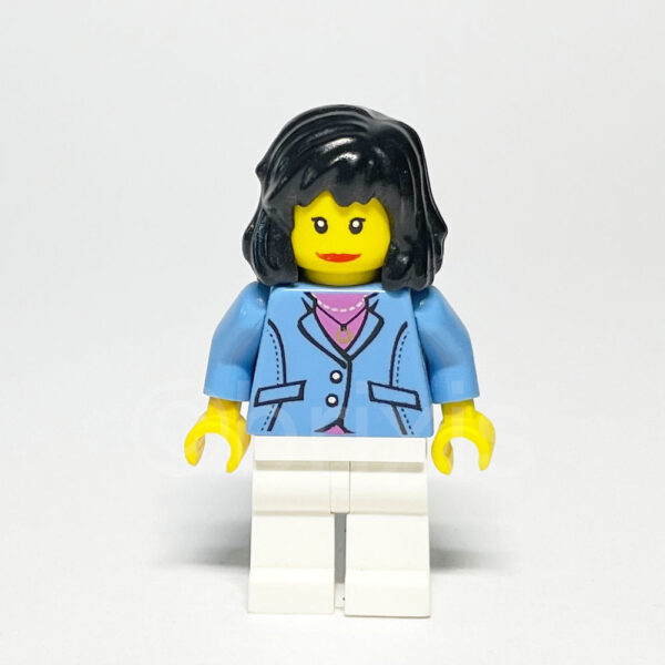 LEGO Town Medium Blue Jacket Minifigure TRN117