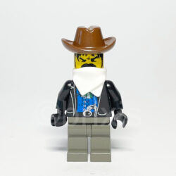 LEGO Western Minifigur Bandit 4 (WW011) – Vorderansicht