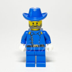 LEGO Western Minifigur Kavallerie Colonel (WW002) – Vorderansicht