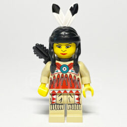LEGO Western Minifigur Indianer 4 (WW018) – Vorderansicht