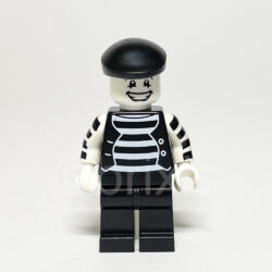 LEGO Collectible Minifigur Mime (COL025) – Vorderansicht