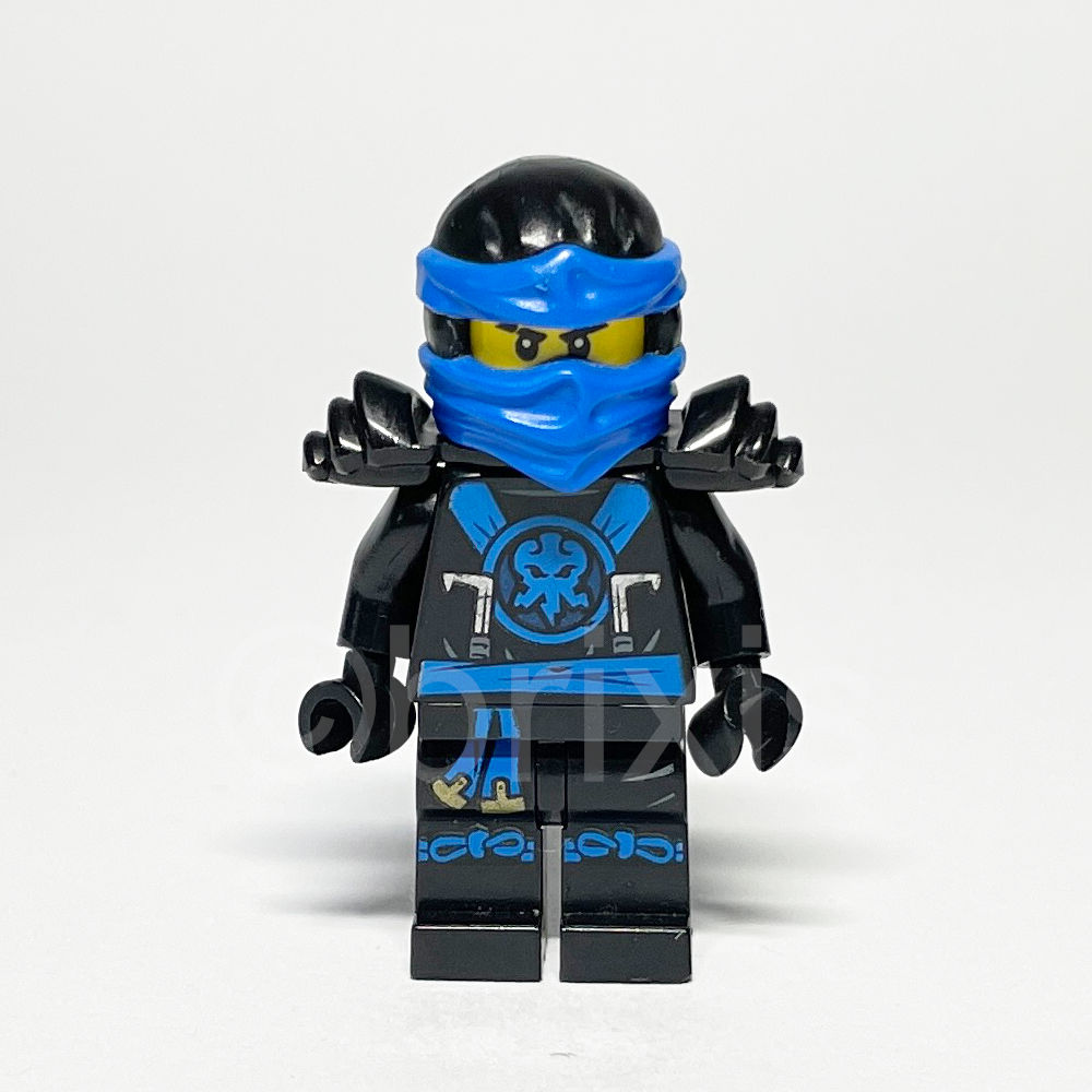 LEGO NINJAGO Minifigur Jay (NJO0152) gebraucht - LEGO NINJAGO Jay Minifigure NJO0152 LEGO NINJAGO Minifigur Jay (NJO0152) – Vorderansicht