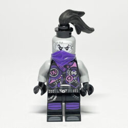 LEGO NINJAGO Minifigur Ultra Violet (NJO0400) – Vorderansicht