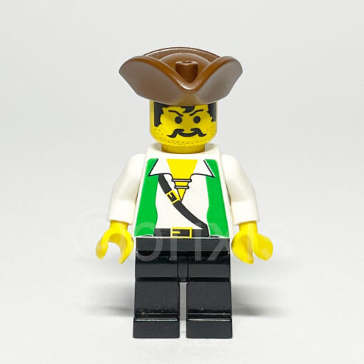 LEGO Pirates Pirate Green Vest Minifigure PI048