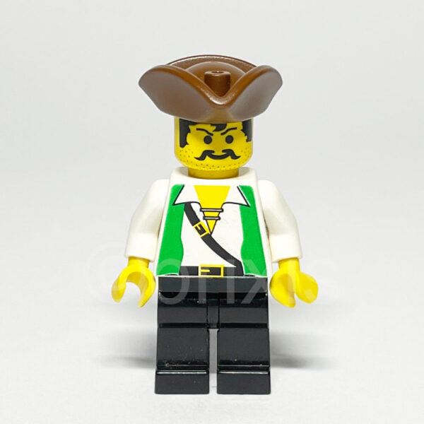 LEGO Pirates Pirate Green Vest Minifigure PI048