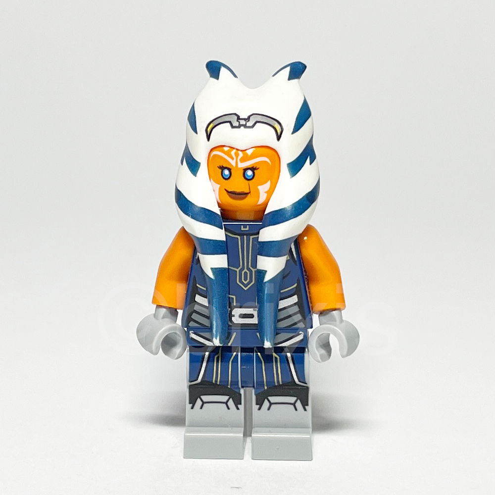 LEGO Star Wars Minifigur Ahsoka Tano (SW1096) gebraucht - LEGO Star Wars Ahsoka Tano Minifigure SW1096 LEGO Star Wars Minifigur Ahsoka Tano (SW1096) – Vorderansicht