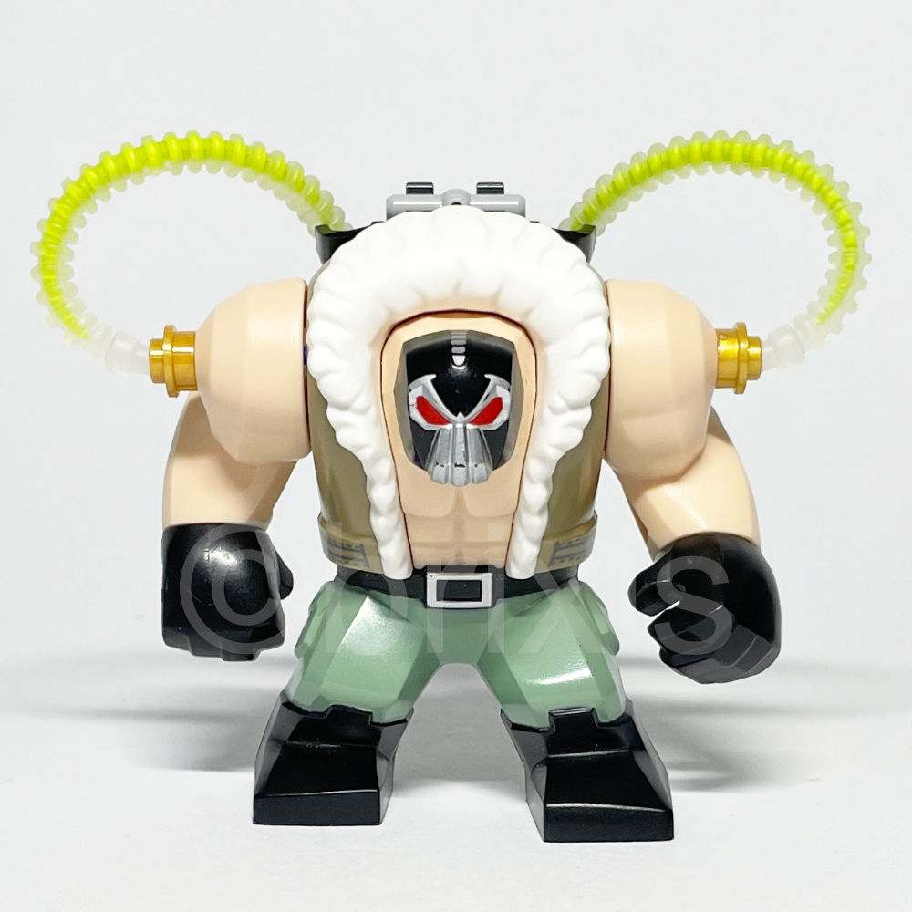 LEGO Super Heroes Minifigur Bane (SH0414) gebraucht - LEGO Super Heroes Bane Minifigure SH0414 LEGO Super Heroes Minifigur Bane (SH0414) – Vorderansicht