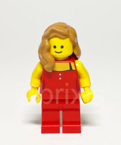 LEGO Town Lady in Red Minifigure TWN222