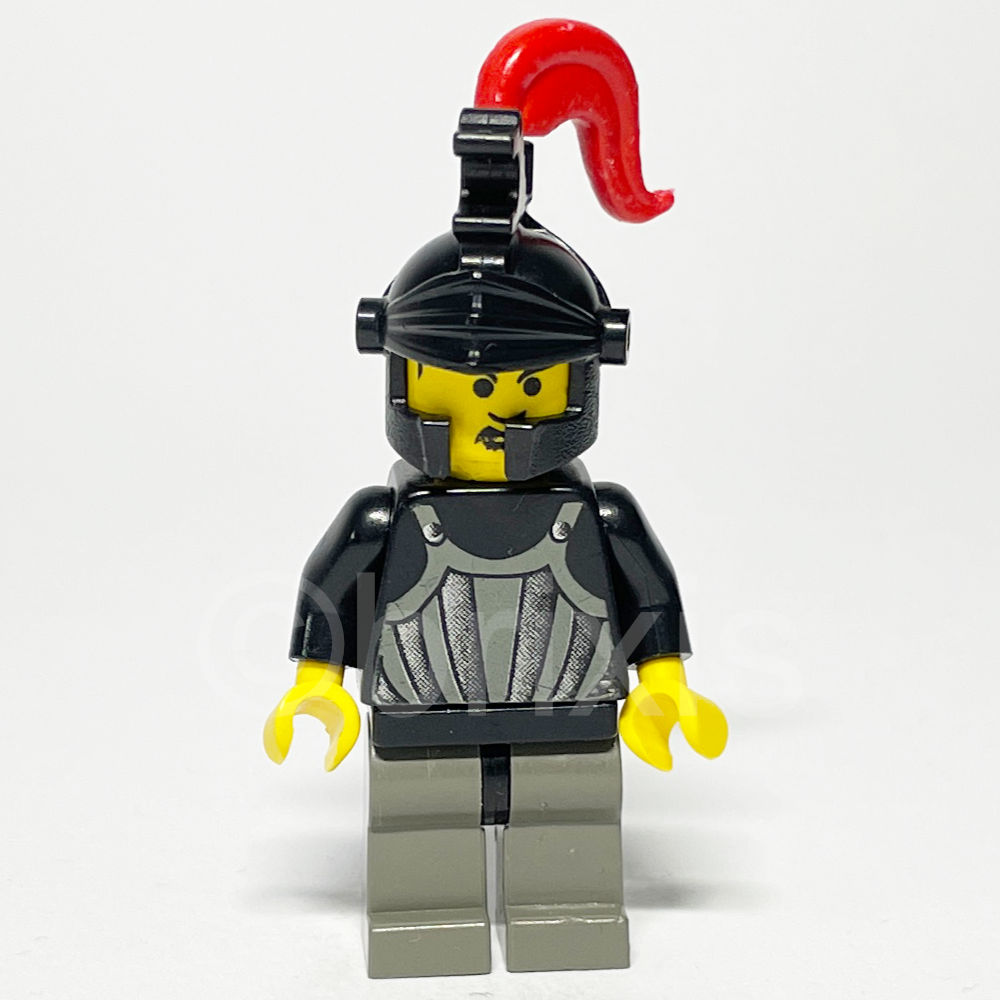 LEGO Castle Minifigur Knight 1 (CAS243) gebraucht - LEGO Castle Knight 1 Minifigure CAS243 LEGO Castle Minifigur Knight 1 (CAS243) – Vorderansicht