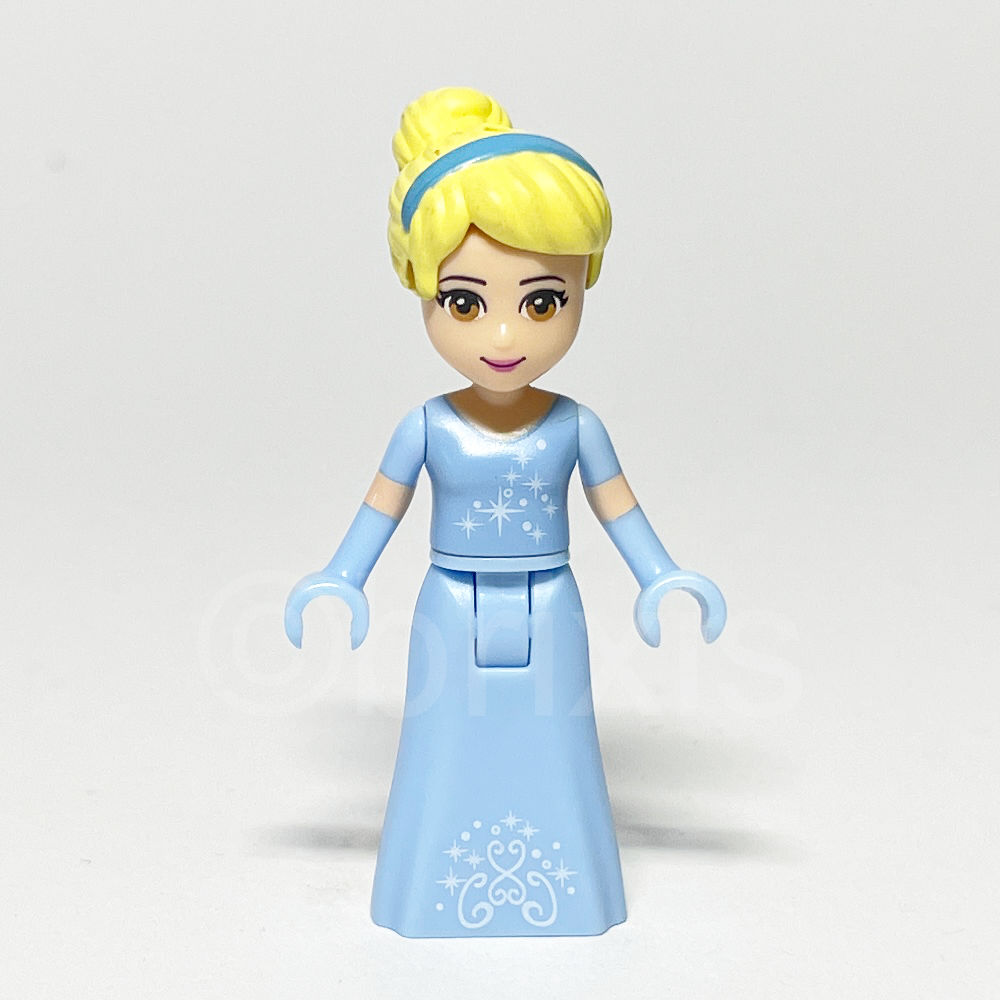 LEGO Disney Minifigur Cinderella (DP003) gebraucht - LEGO Disney Cinderella Minifigure DP003 LEGO Disney Minifigur Cinderella (DP003) – Vorderansicht