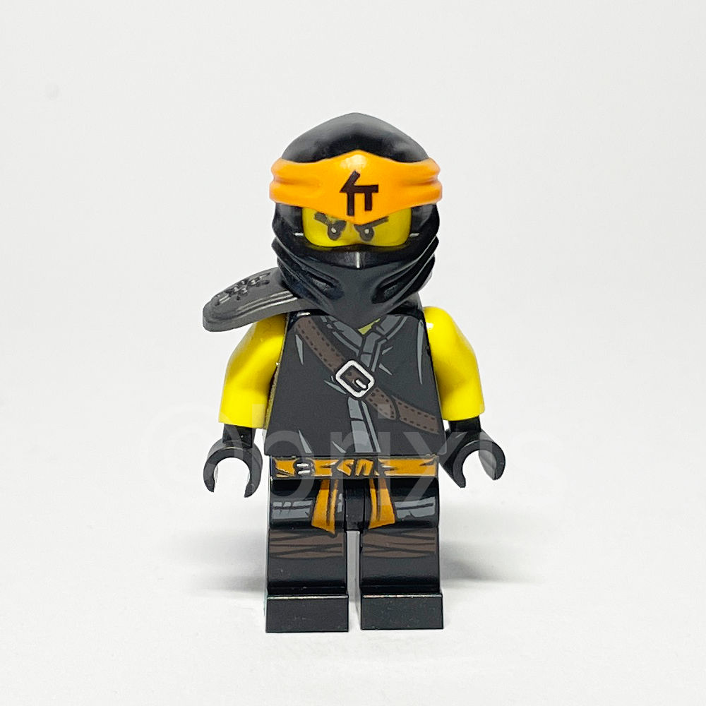 LEGO NINJAGO Minifigur Cole (NJO0532) gebraucht - LEGO NINJAGO Cole Minifigure NJO0532 LEGO NINJAGO Minifigur Cole (NJO0532) – Vorderansicht
