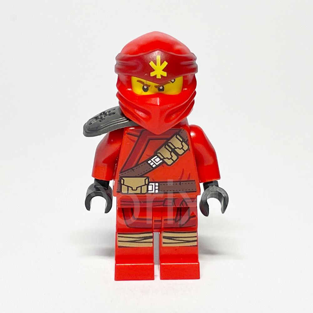 LEGO NINJAGO Minifigur Kai (NJO0531) gebraucht - LEGO NINJAGO Kai Minifigure NJO0531 LEGO NINJAGO Minifigur Kai (NJO0531) – Vorderansicht