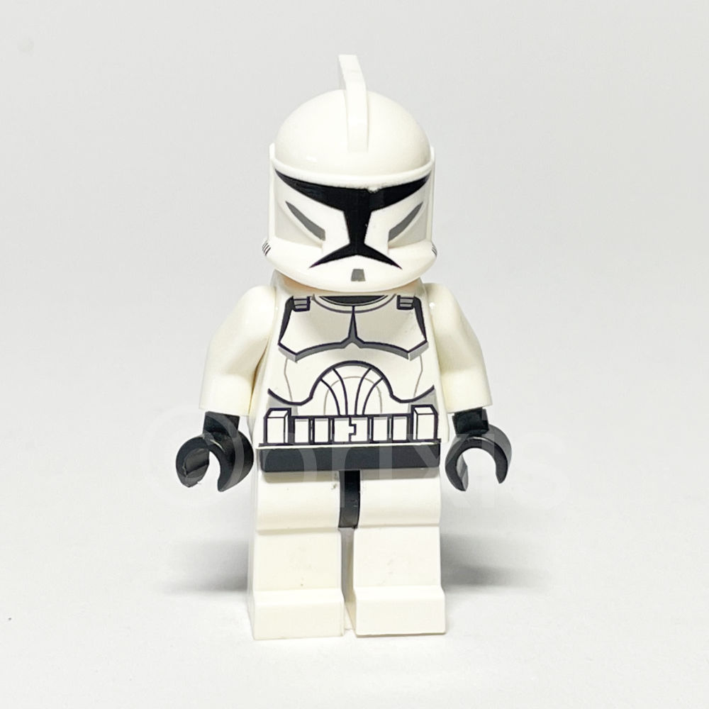 LEGO Star Wars Minifigur Clone Trooper (SW1090) gebraucht - LEGO Star Wars Clone Trooper Minifigure SW1090 LEGO Star Wars Minifigur Clone Trooper (SW1090) – Vorderansicht