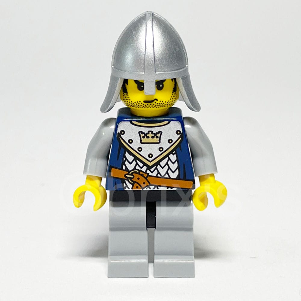 LEGO Castle Minifigur Crown Knight Scale Mail (CAS360) gebraucht - LEGO Castle Crown Knight Scale Mail Minifigure CAS360 LEGO Castle Minifigur Crown Knight Scale Mail (CAS360) – Vorderansicht