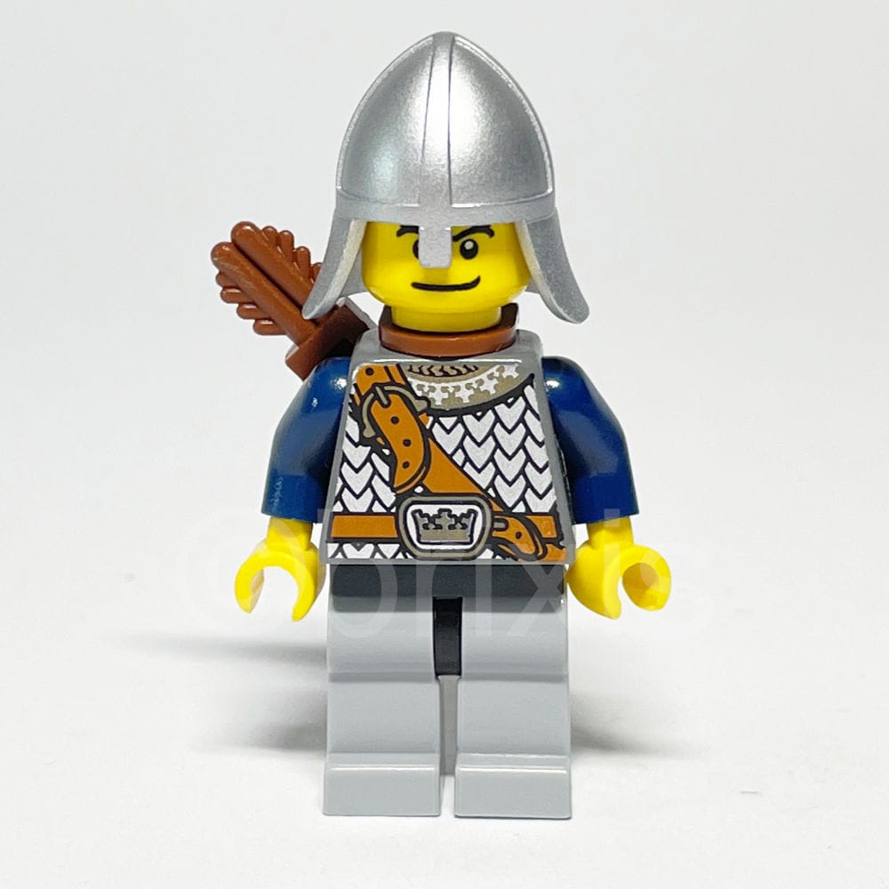 LEGO Castle Minifigur Crown Knight Scale Mail (CAS385) gebraucht - LEGO Castle Crown Knight Scale Mail Minifigure CAS385 LEGO Castle Minifigur Crown Knight Scale Mail (CAS385) – Vorderansicht