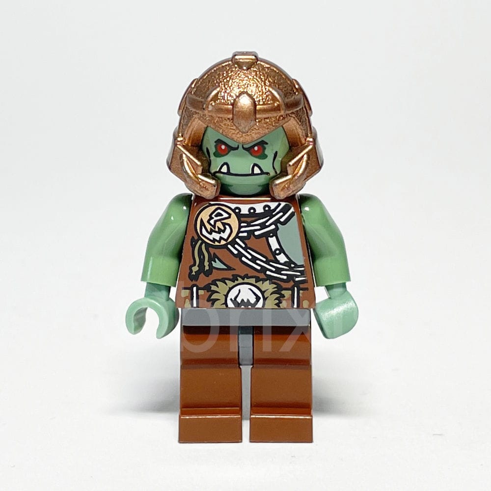 LEGO Castle Minifigur Troll Warrior 8 (CAS400) gebraucht - LEGO Castle Troll Warrior 8 Minifigure CAS400 LEGO Castle Minifigur Troll Warrior 8 (CAS400) – Vorderansicht