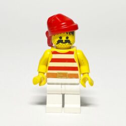 LEGO Pirates Minifigur Pirate (PI045) – Vorderansicht