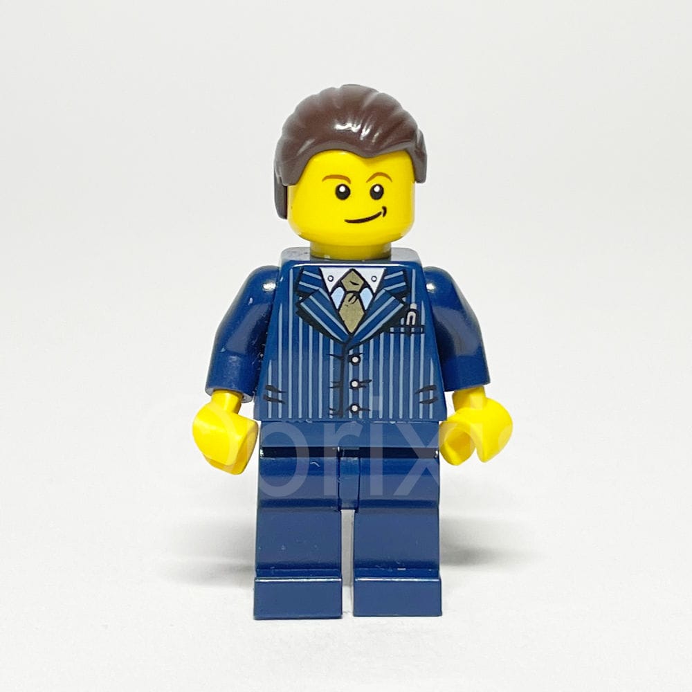LEGO Town Minifigur Businessman (CTY0460) gebraucht - LEGO Town Businessman Minifigure CTY0460 LEGO Town Minifigur Businessman (CTY0460) – Vorderansicht