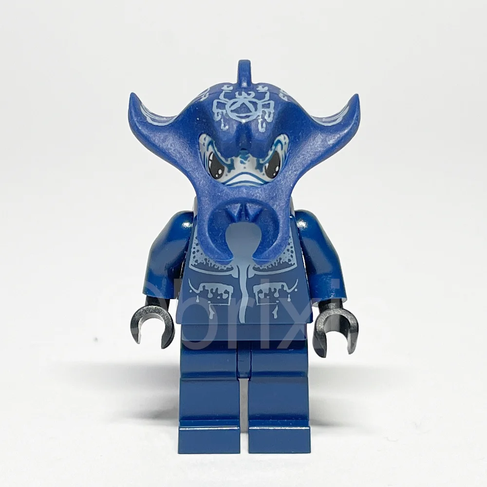 LEGO Atlantis Minifigur Manta Warrior (ATL003) gebraucht - LEGO Atlantis Manta Warrior Minifigur ATL003 LEGO Atlantis Minifigur Manta Warrior (ATL003) – Vorderansicht