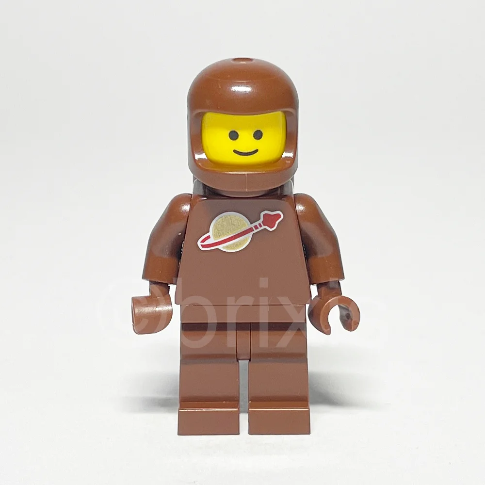 LEGO Collectible Minifigur Brown Astronaut (COL413) gebraucht - LEGO Collectible Brown Astronaut Minifigur COL413 LEGO Collectible Minifigur Brown Astronaut (COL413) – Vorderansicht