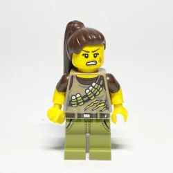 LEGO Collectible Minifigur Dino Tracker (COL188) – Vorderansicht