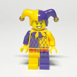 LEGO Collectible Minifigur Jester (COL187) – Vorderansicht