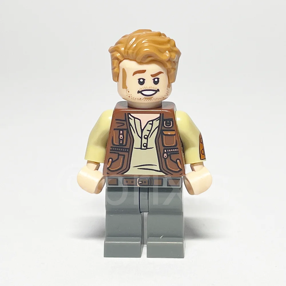 LEGO Collectible Minifigur Owen Grady (COL332) gebraucht - LEGO Collectible Owen Grady Minifigur COL332 LEGO Collectible Minifigur Owen Grady (COL332) – Vorderansicht