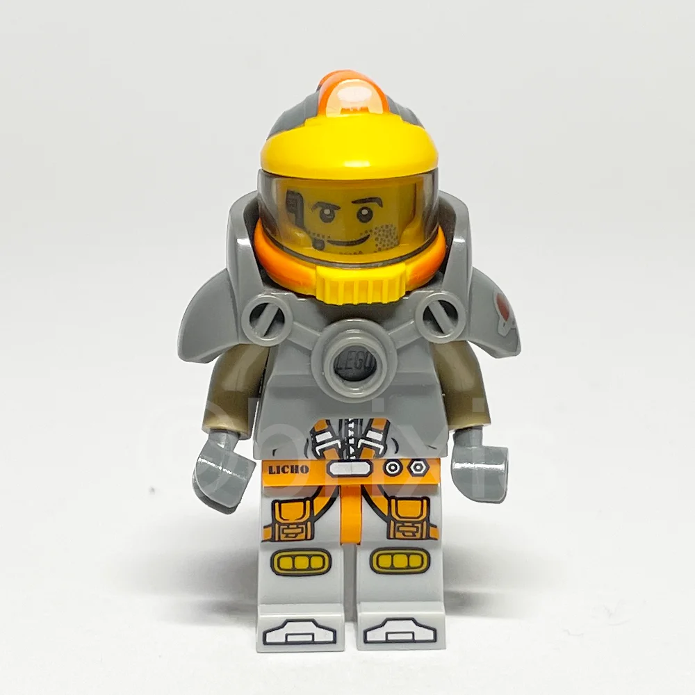 LEGO Collectible Minifigur Space Miner (COL184) gebraucht - LEGO Collectible Space Miner Minifigur COL184 LEGO Collectible Minifigur Space Miner (COL184) – Vorderansicht