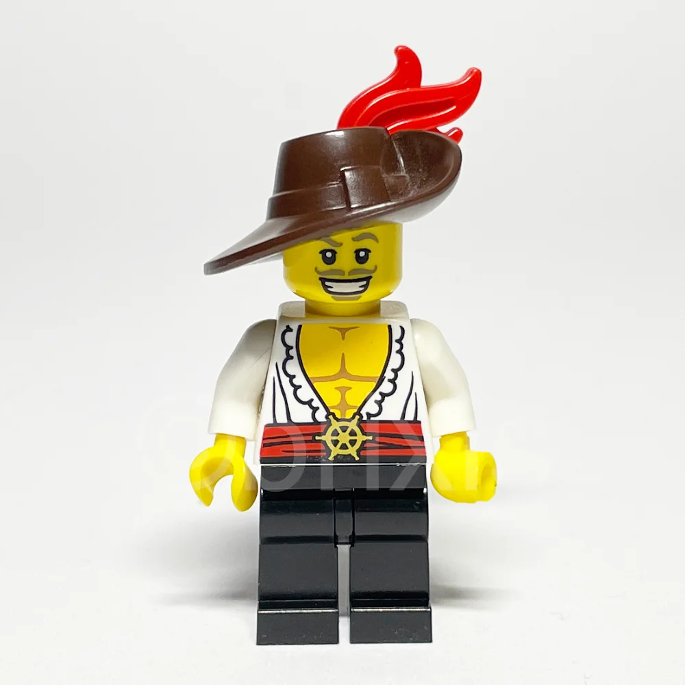 LEGO Collectible Minifigur Swashbuckler (COL191) gebraucht - LEGO Collectible Swashbuckler Minifigur COL191 LEGO Collectible Minifigur Swashbuckler (COL191) – Vorderansicht