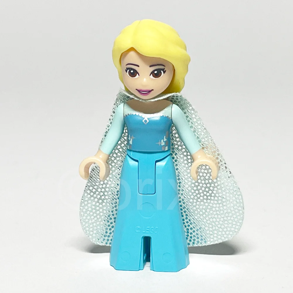 LEGO Disney Minifigur Elsa (DP035) gebraucht - LEGO Disney Elsa Minifigur DP035 LEGO Disney Minifigur Elsa (DP035) – Vorderansicht
