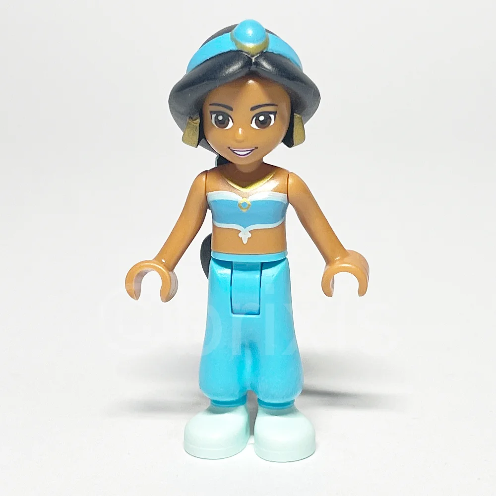 LEGO Disney Minifigur Jasmine (DP012) gebraucht - LEGO Disney Jasmine Minifigur DP012 LEGO Disney Minifigur Jasmine (DP012) – Vorderansicht