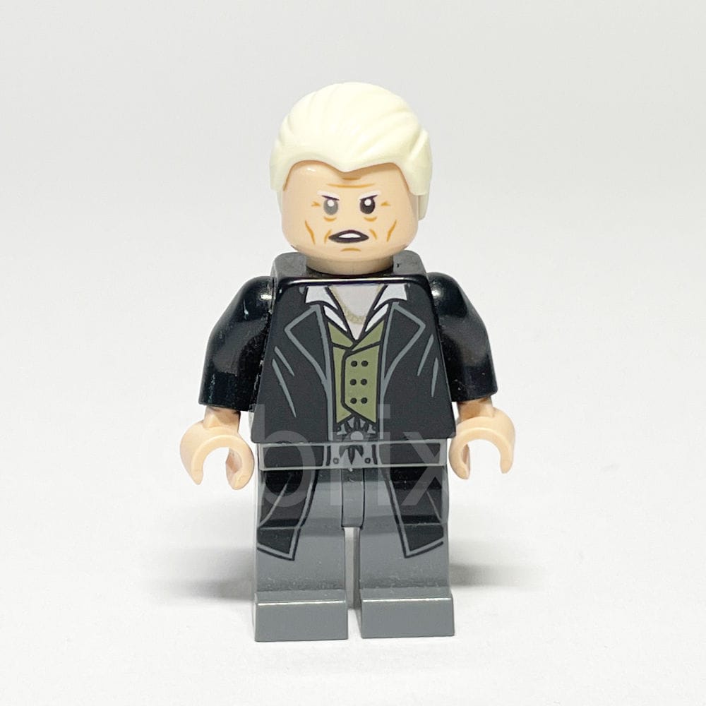 LEGO Harry Potter Minifigur Gellert Grindelwald (HP168) gebraucht - LEGO Harry Potter Gellert Grindelwald Minifigure HP168 LEGO Harry Potter Minifigur Gellert Grindelwald (HP168) – Vorderansicht