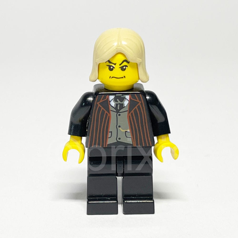 LEGO Harry Potter Minifigur Lucius Malfoy (HP039) gebraucht - LEGO Harry Potter Lucius Malfoy Minifigure HP039 LEGO Harry Potter Minifigur Lucius Malfoy (HP039) – Vorderansicht
