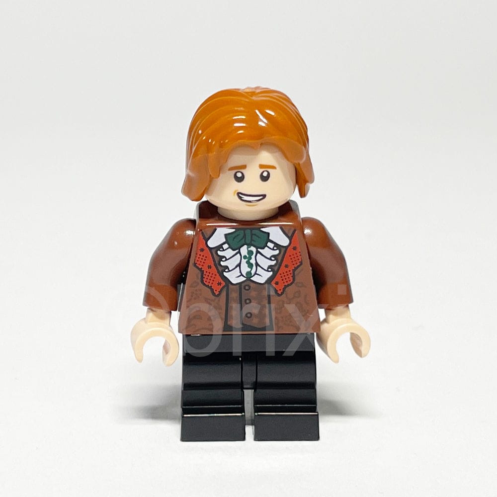 LEGO Harry Potter Minifigur Ron Weasley (HP185) gebraucht - LEGO Harry Potter Ron Weasley Minifigure HP185 LEGO Harry Potter Minifigur Ron Weasley (HP185) – Vorderansicht