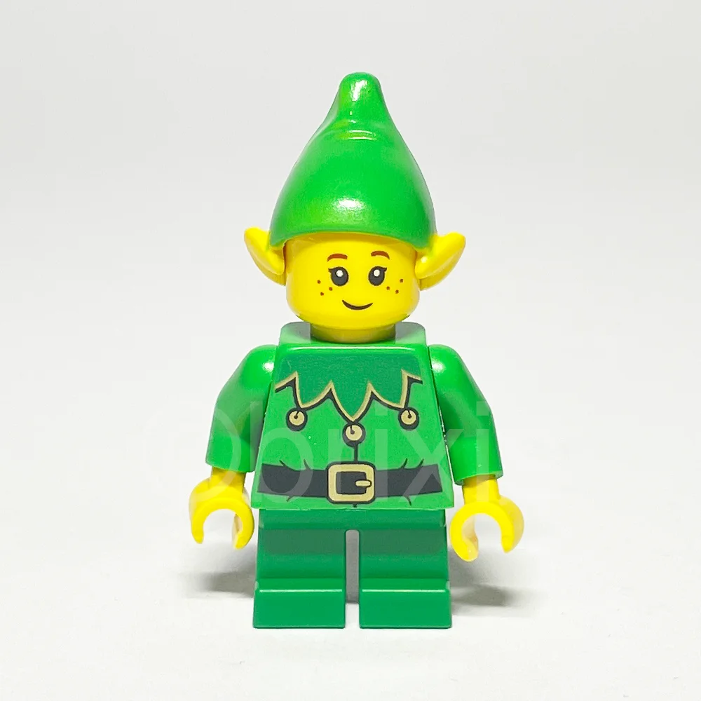 LEGO Holiday & Event Minifigur Elf (HOL295) gebraucht - LEGO Holiday amp Event Elf Minifigur HOL295 LEGO Holiday & Event Minifigur Elf (HOL295) – Vorderansicht