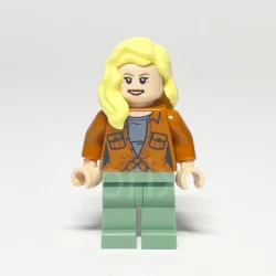 LEGO Jurassic World Minifigur Dr. Ellie Sattler (JW082) – Vorderansicht